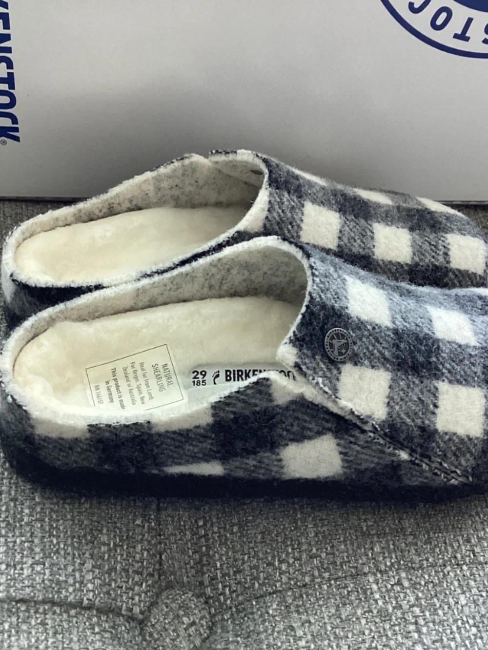 Birkenstock Zermatt Genuine Shearling Lined Slipper (Toddler Kid), size 11 US